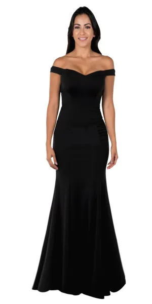 Edward Young 8160 Off-the-Shoulder Mermaid Long Dress