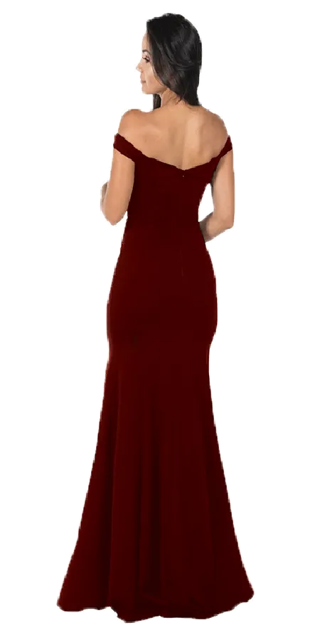 Edward Young 8160 Off-the-Shoulder Mermaid Long Dress