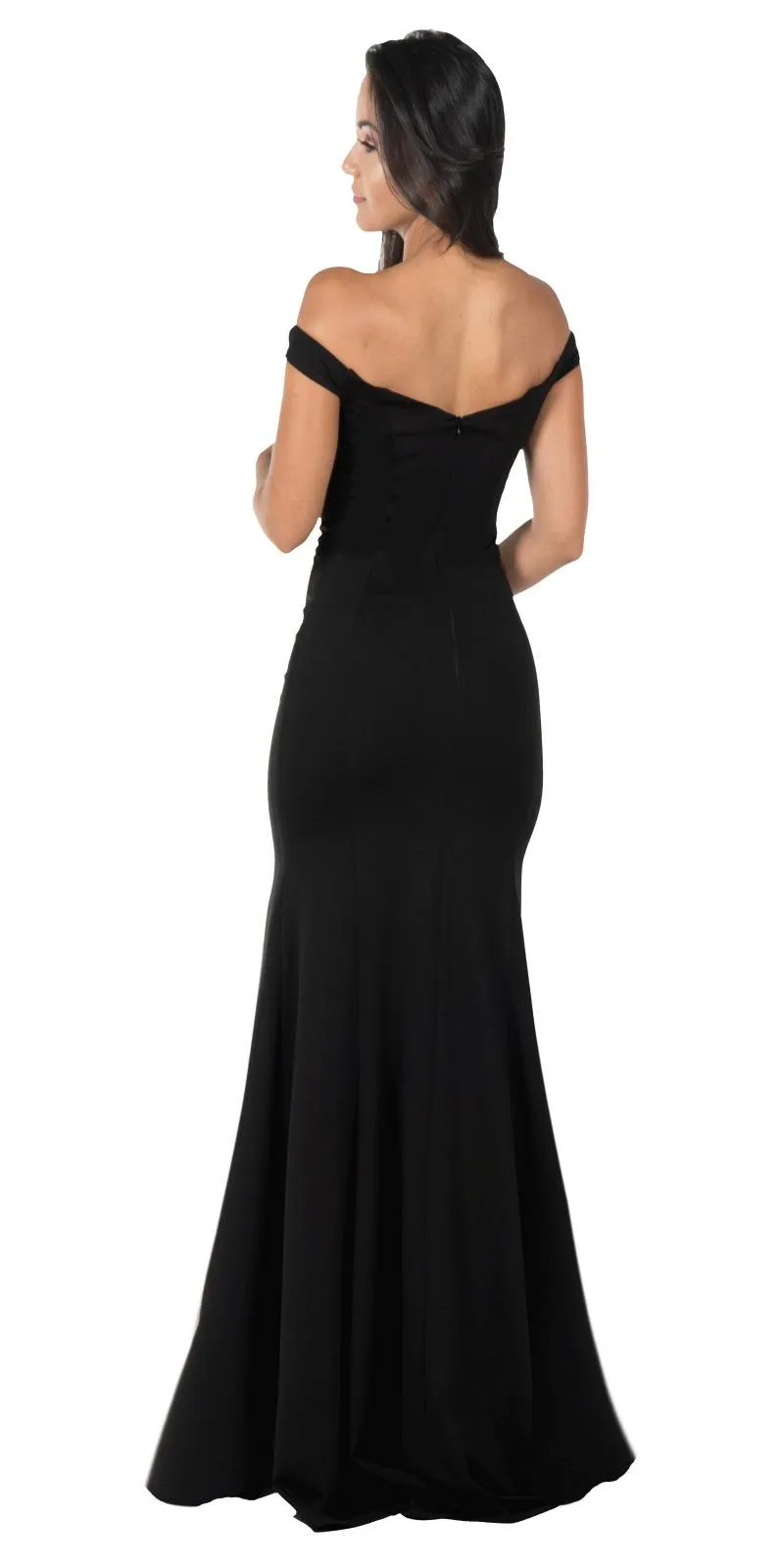 Edward Young 8160 Off-the-Shoulder Mermaid Long Dress