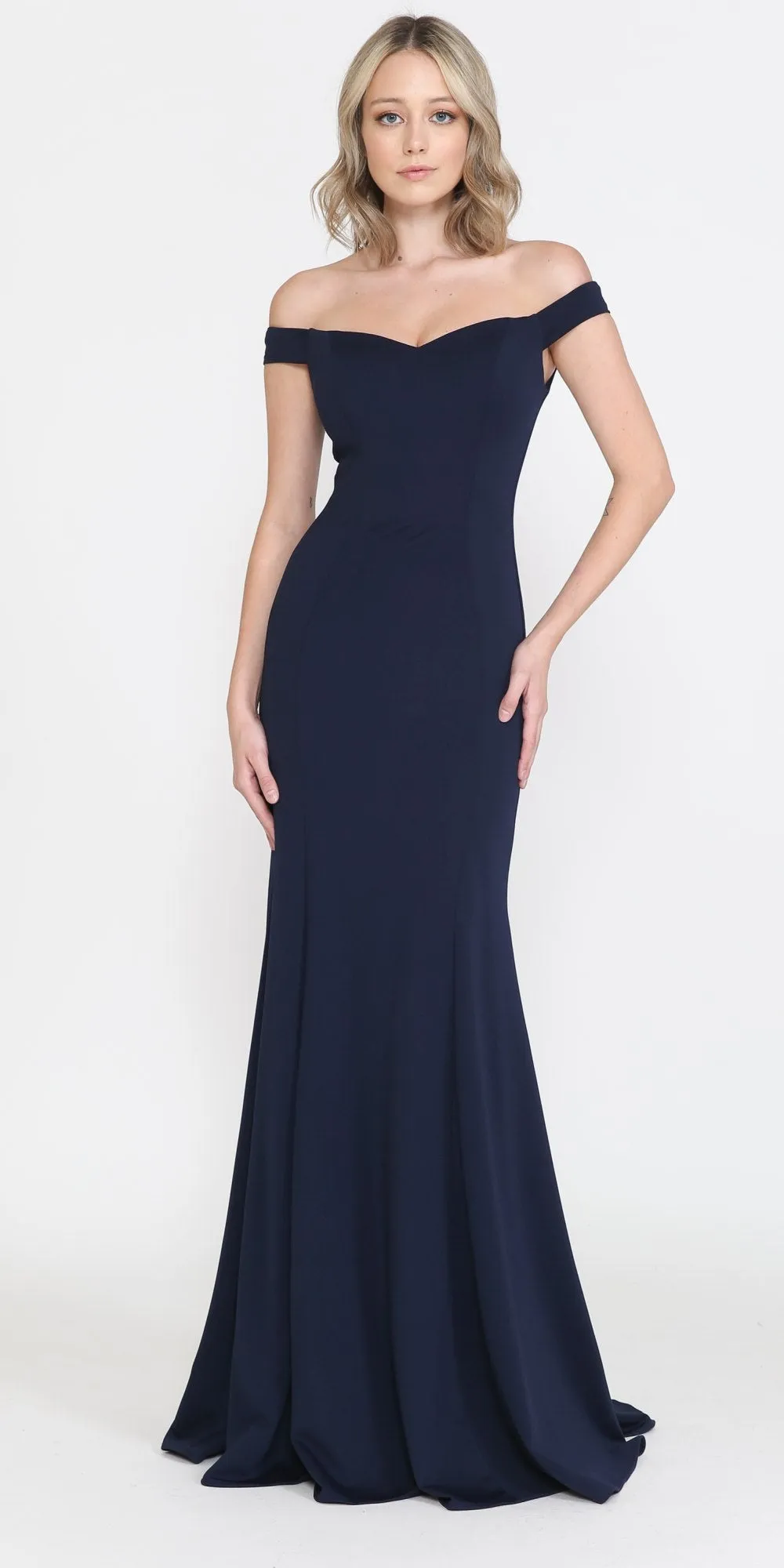 Edward Young 8160 Off-the-Shoulder Mermaid Long Dress