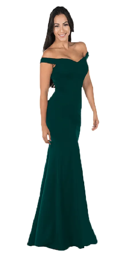 Edward Young 8160 Off-the-Shoulder Mermaid Long Dress
