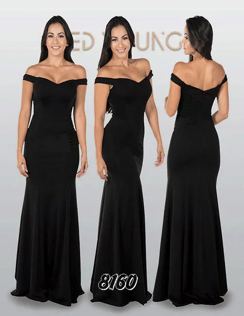 Edward Young 8160 Off-the-Shoulder Mermaid Long Dress