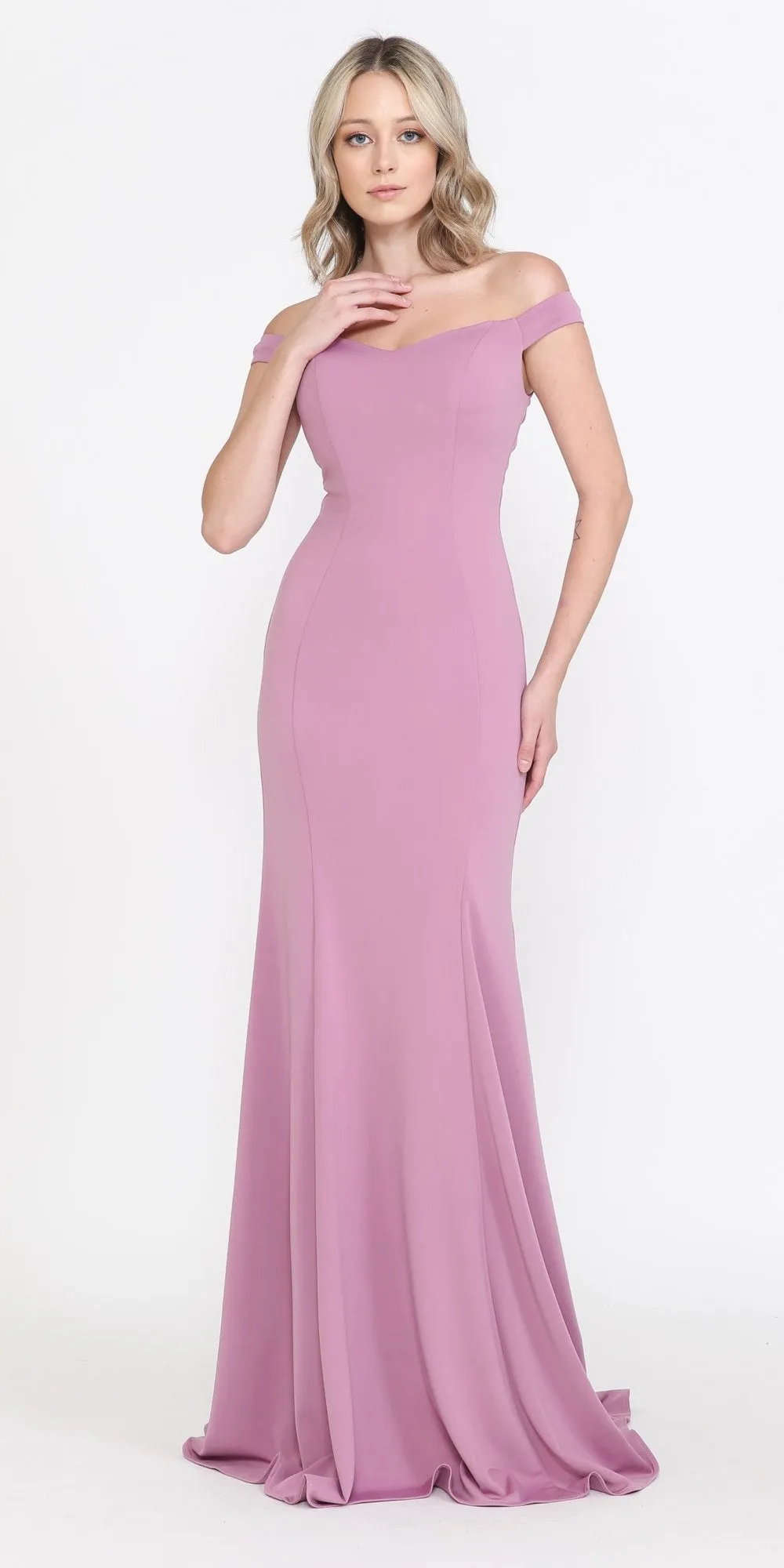 Edward Young 8160 Off-the-Shoulder Mermaid Long Dress