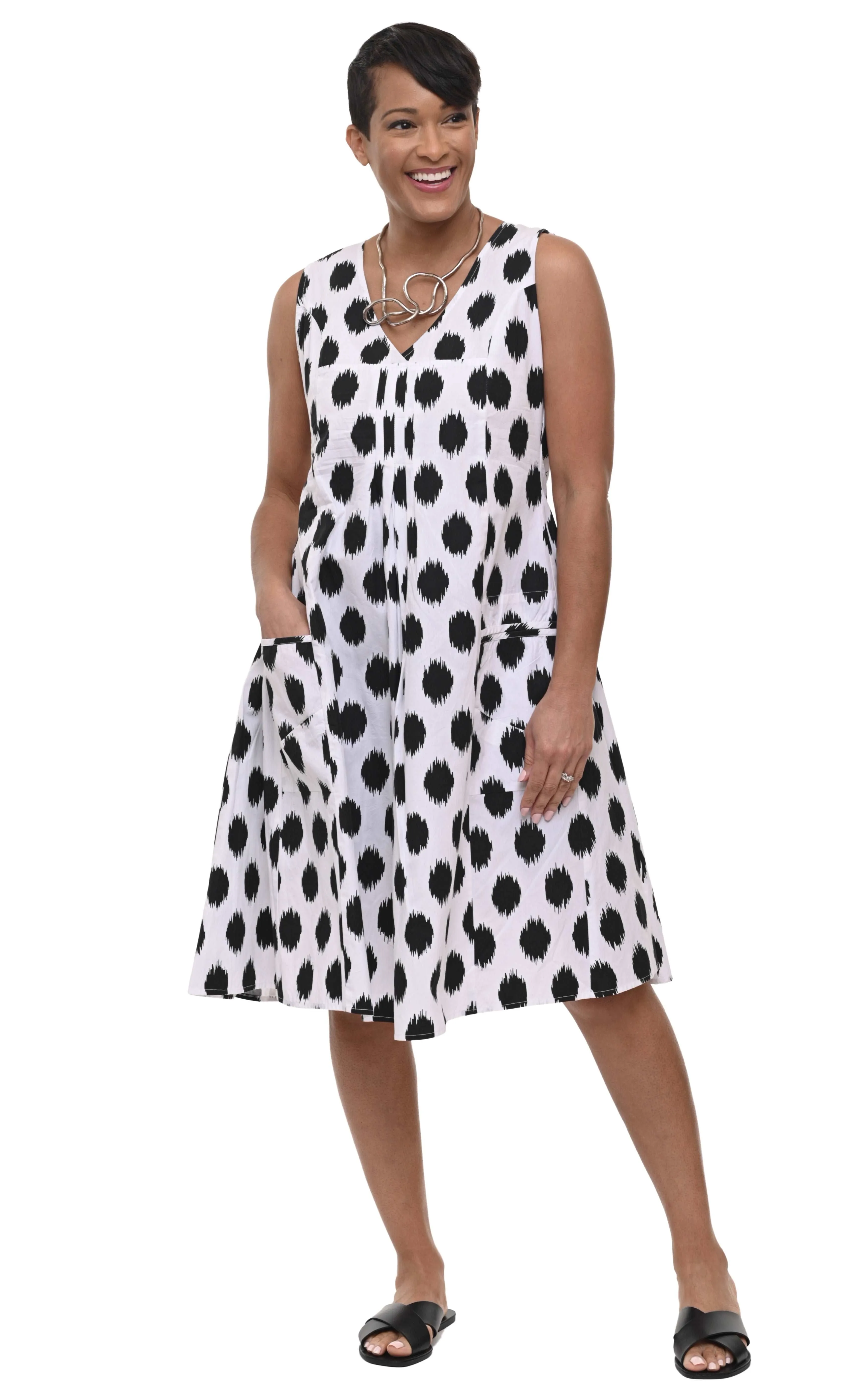 FINAL SALE CV656 Poppie Dress in Dabba Do