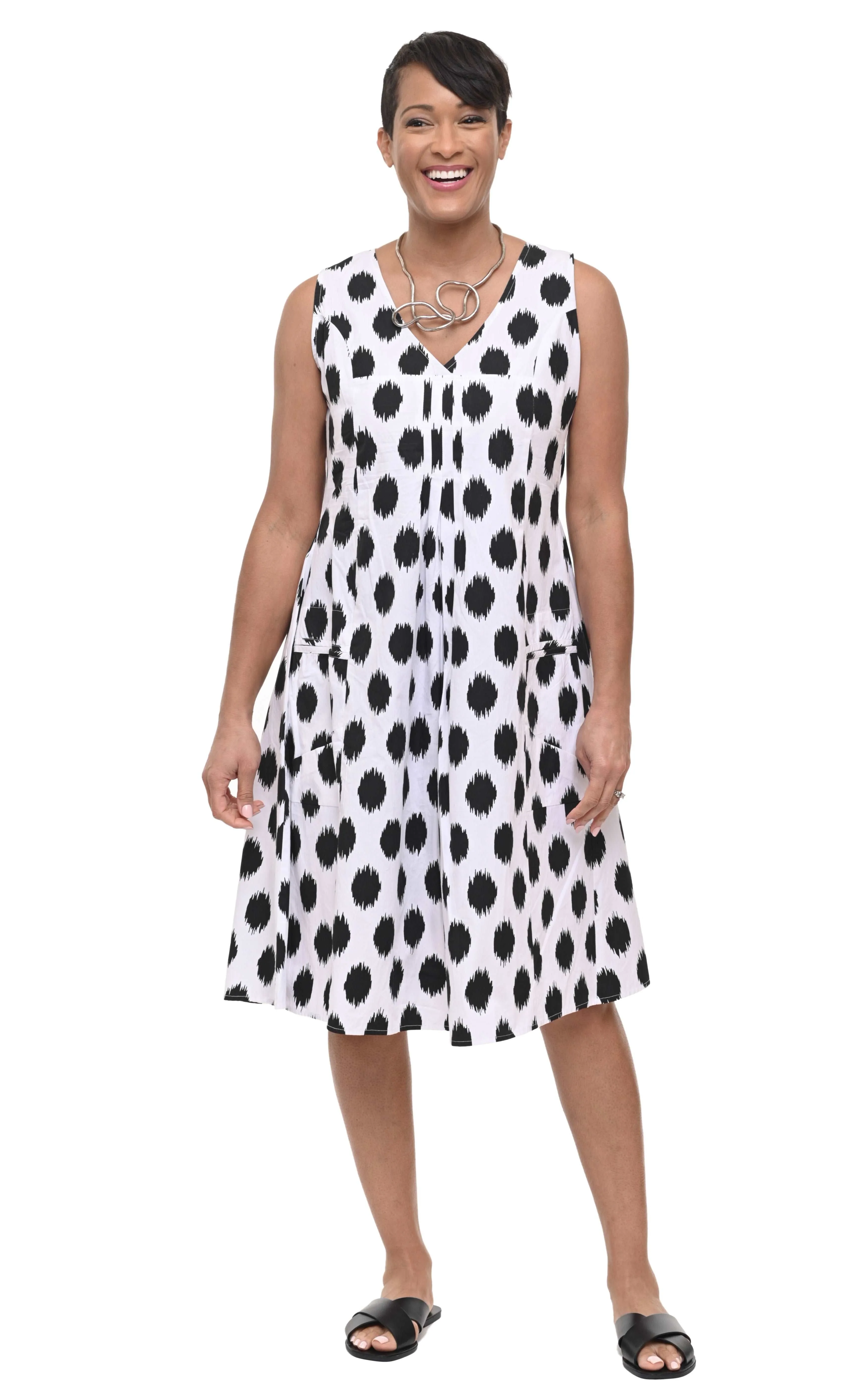 FINAL SALE CV656 Poppie Dress in Dabba Do