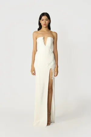 Flora Strapless Gown