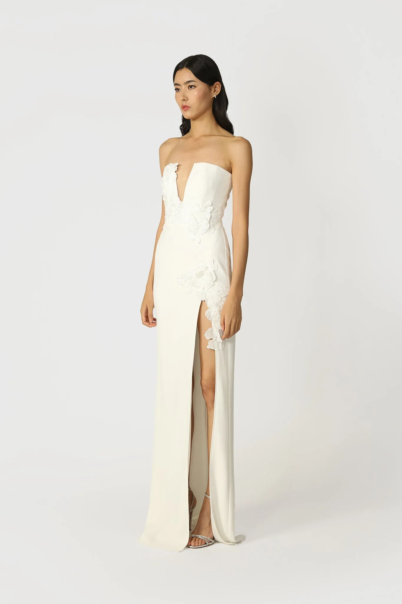 Flora Strapless Gown