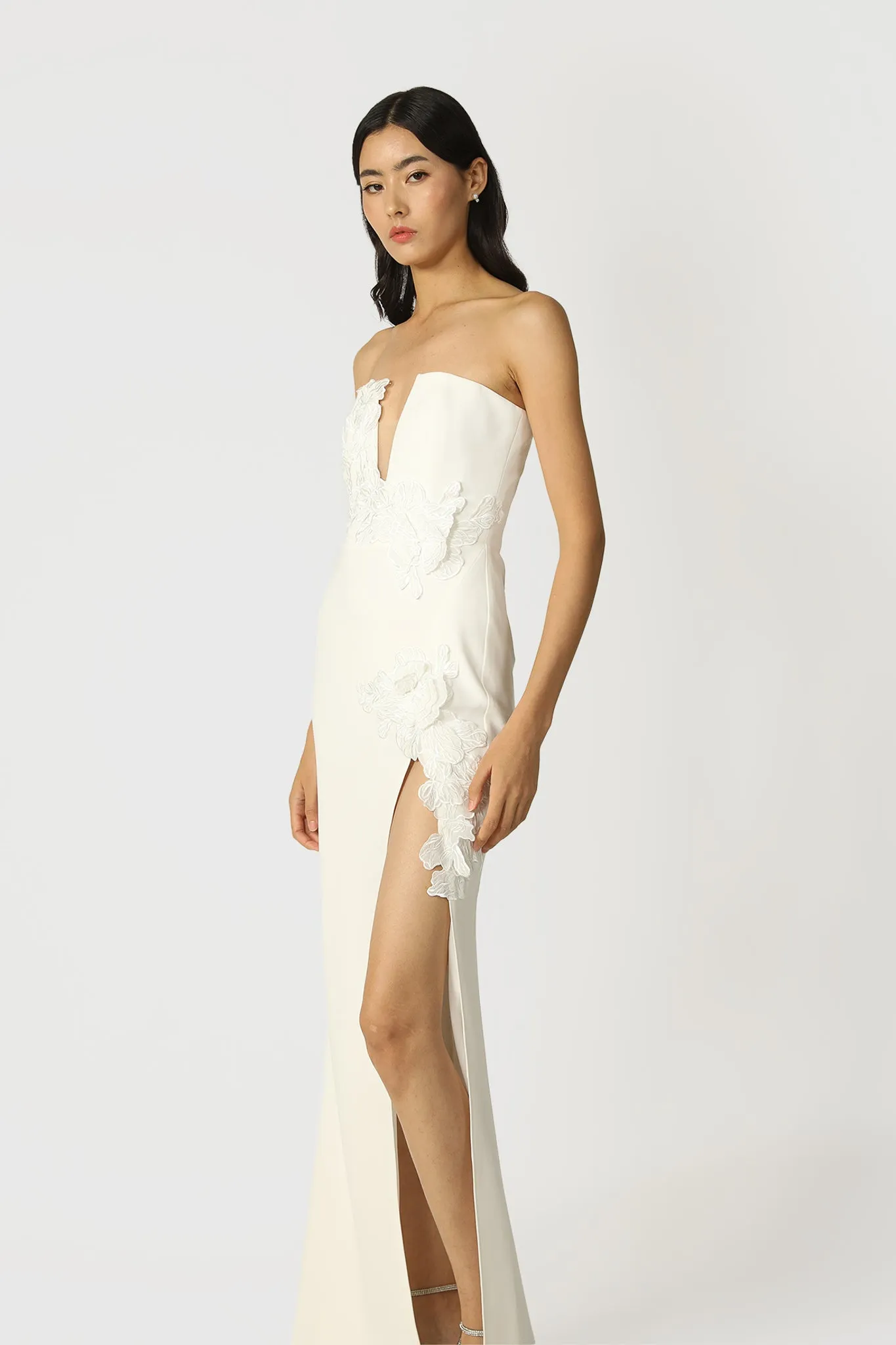 Flora Strapless Gown