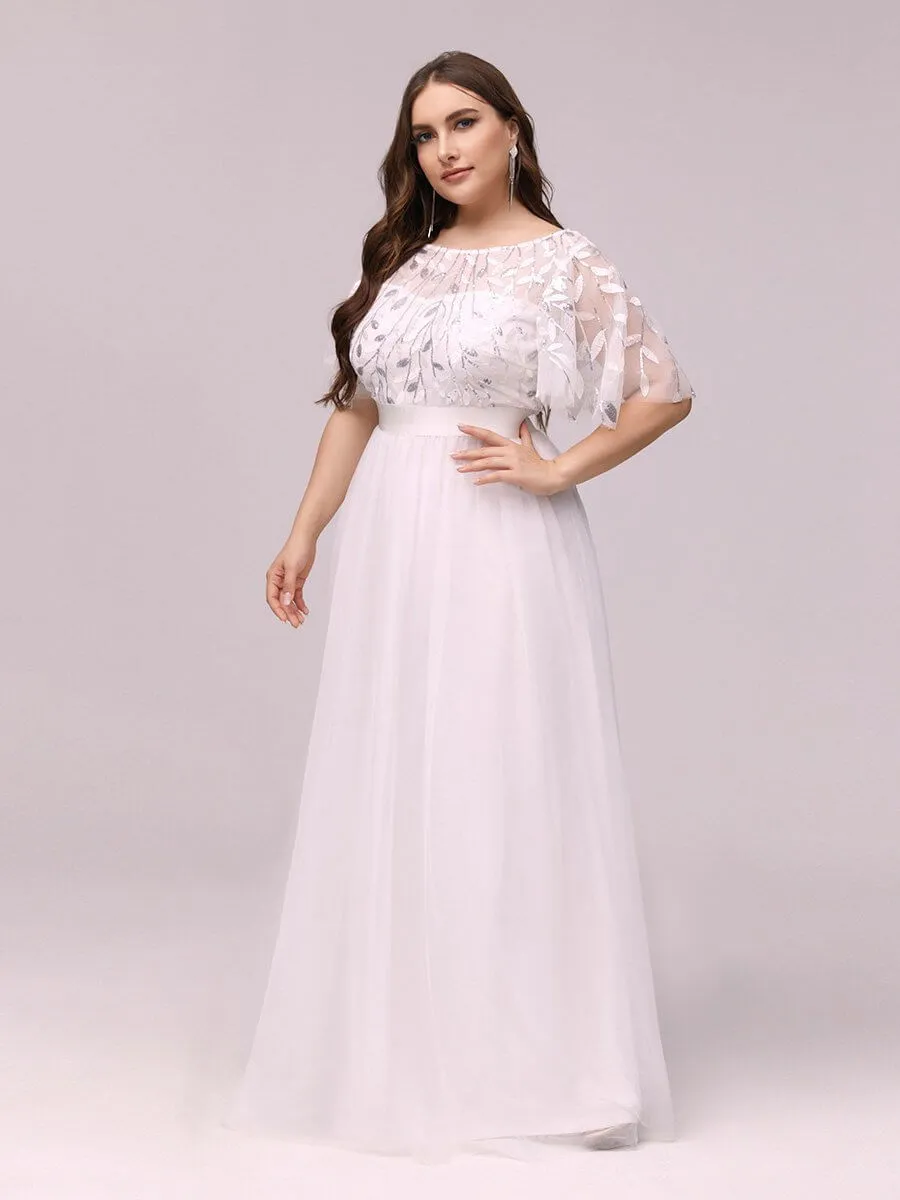 Georgia flutter sleeve tulle bridesmaid dress in light gold s18 Express NZ wide