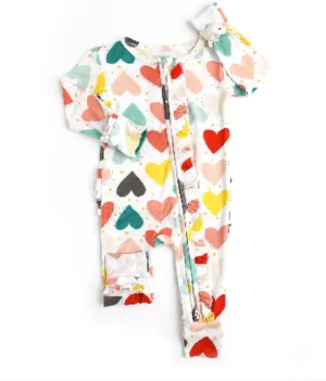 Gigi and Max Jayde Ruffle Zip One Piece