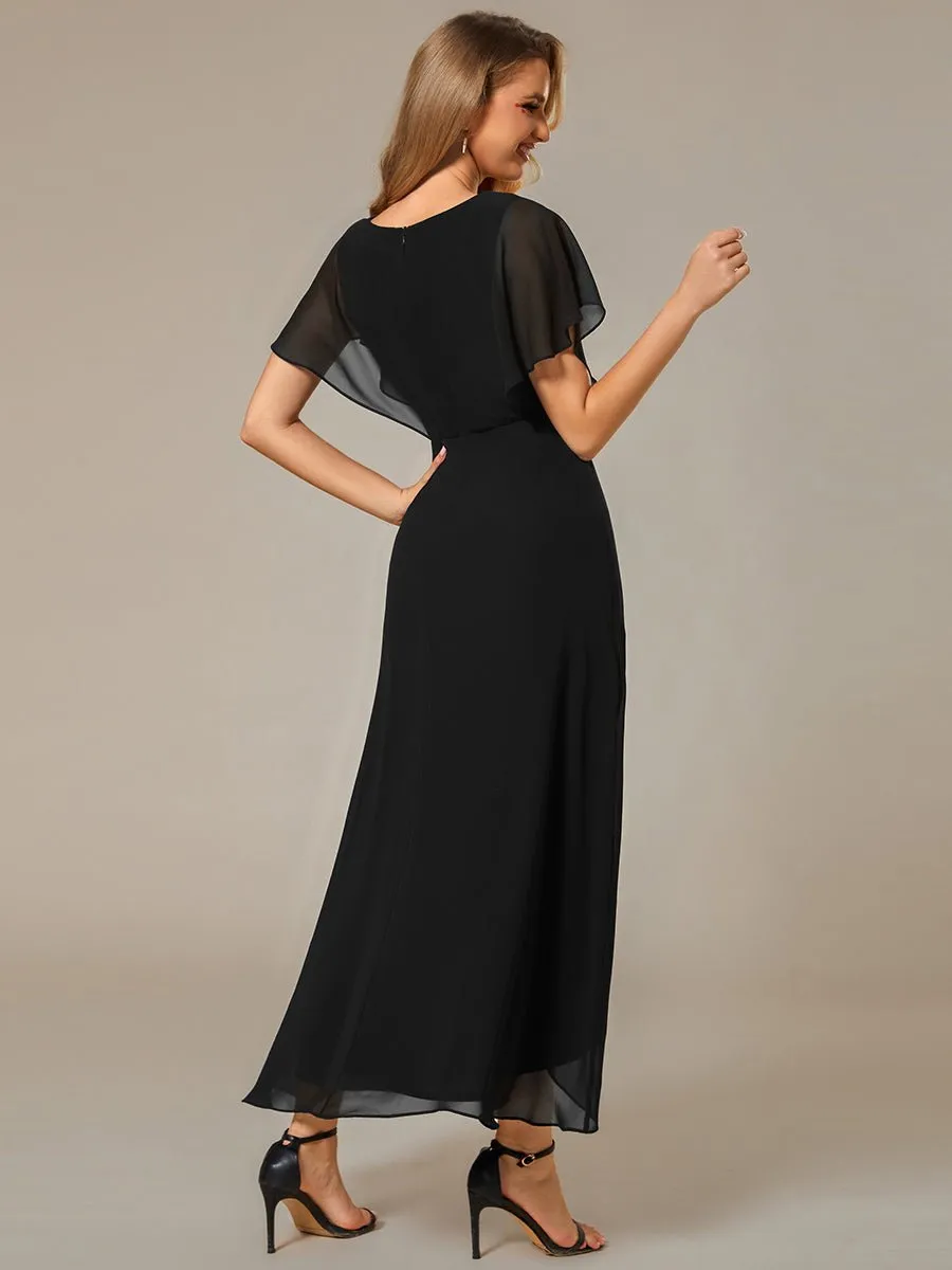 Haydie high low midi Mother of the bride/evening dress