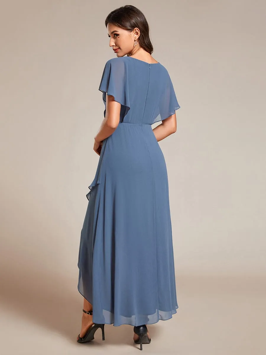 Haydie high low midi Mother of the bride/evening dress