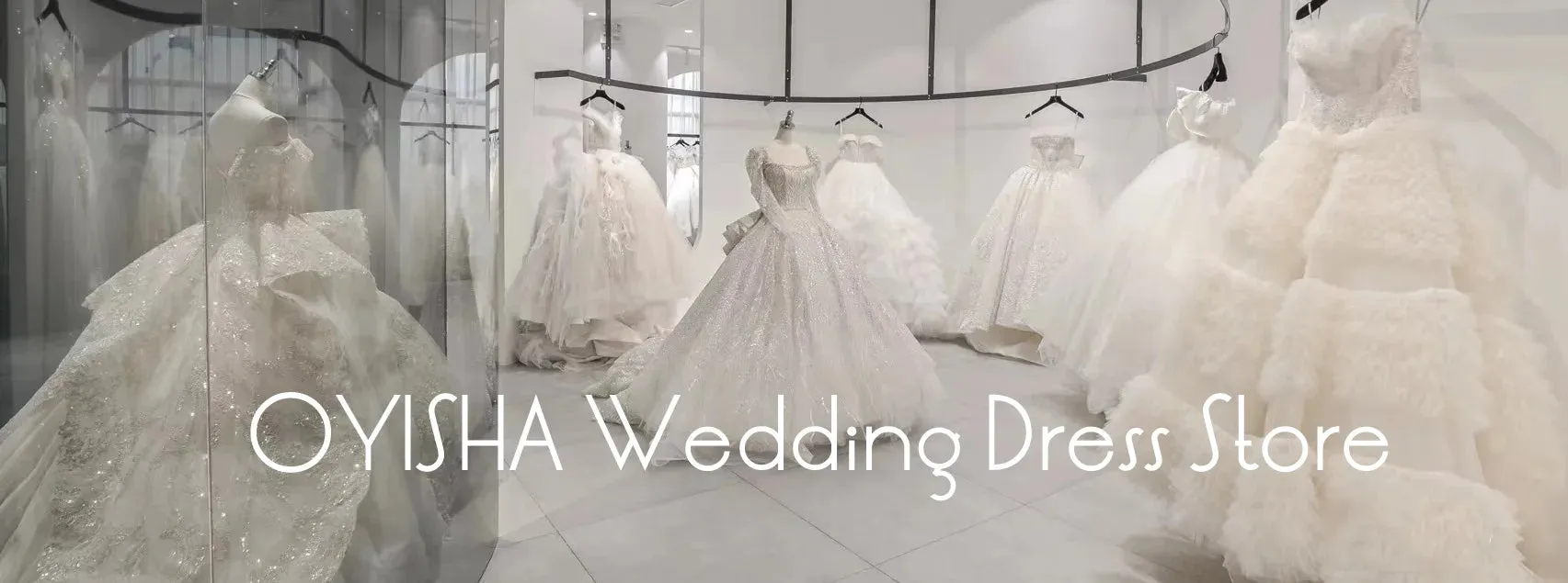 High Neck Wedding Dress
