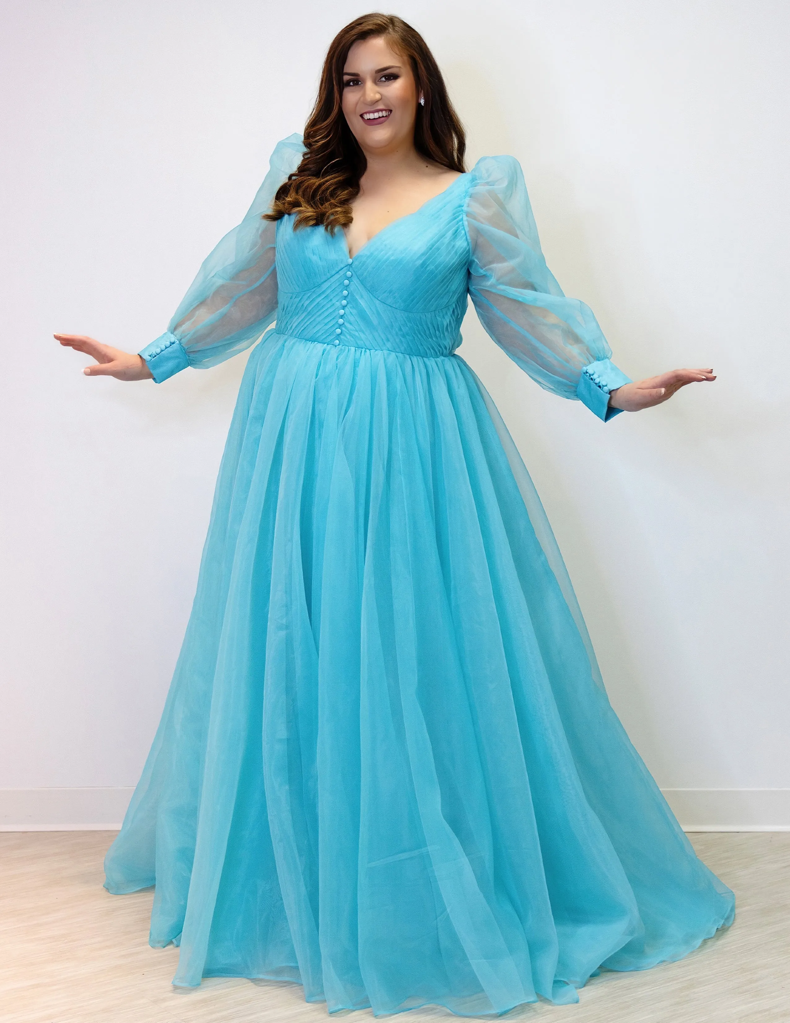 Hydraulics Evening Gown