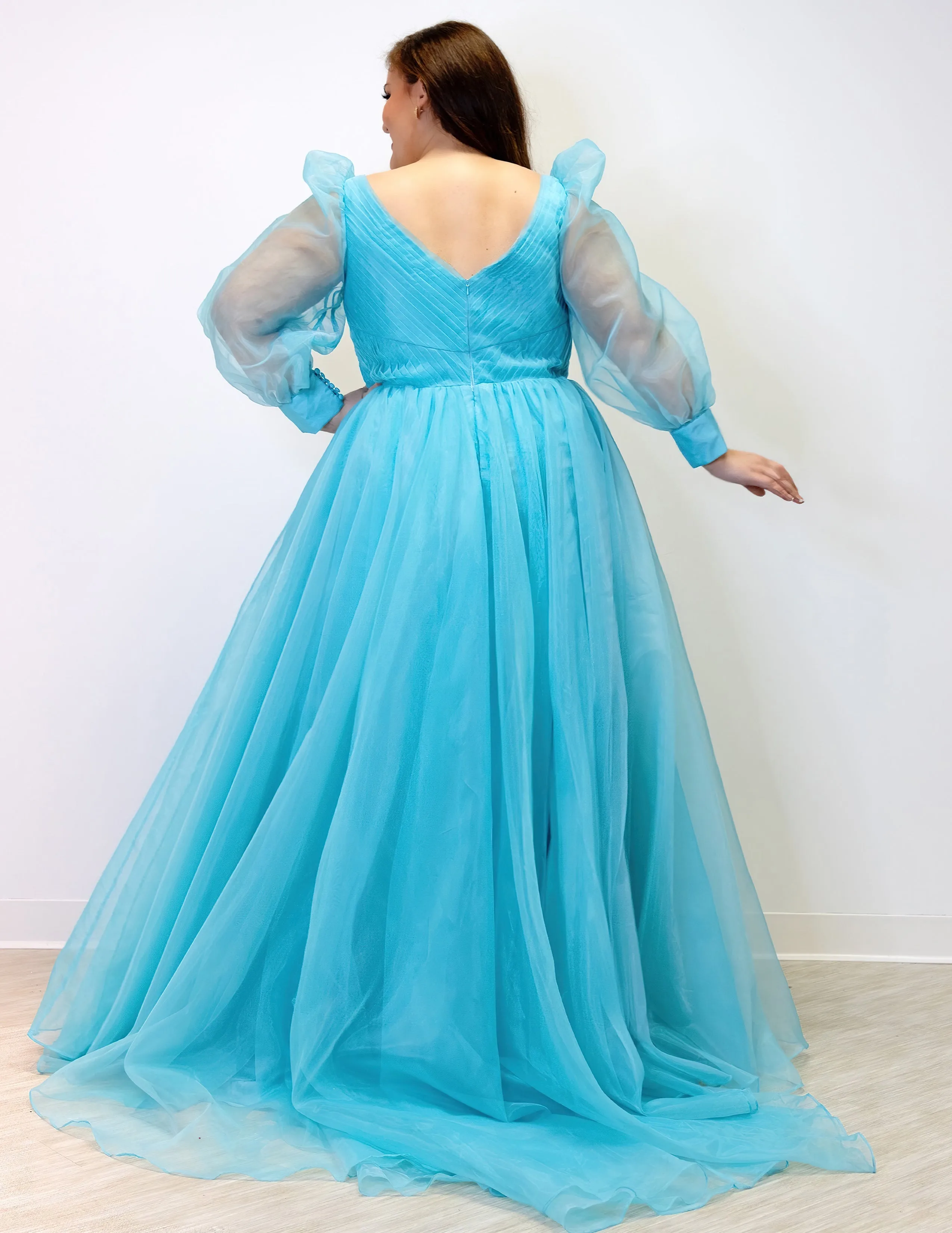 Hydraulics Evening Gown