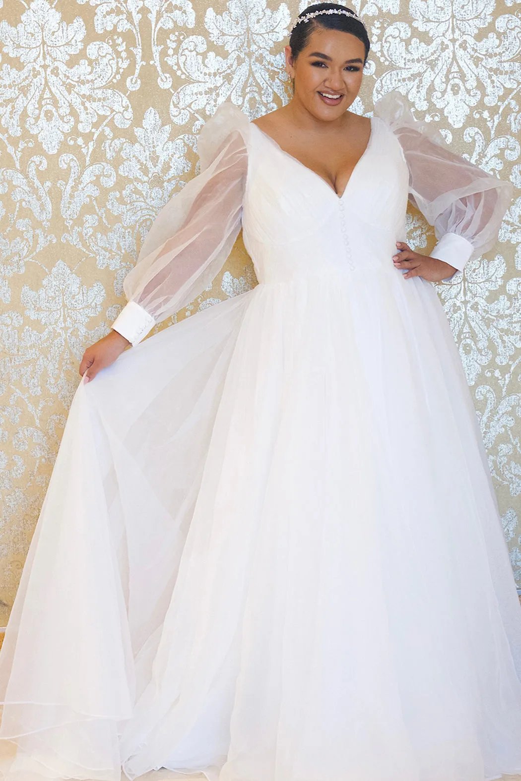 Hydraulics Evening Gown