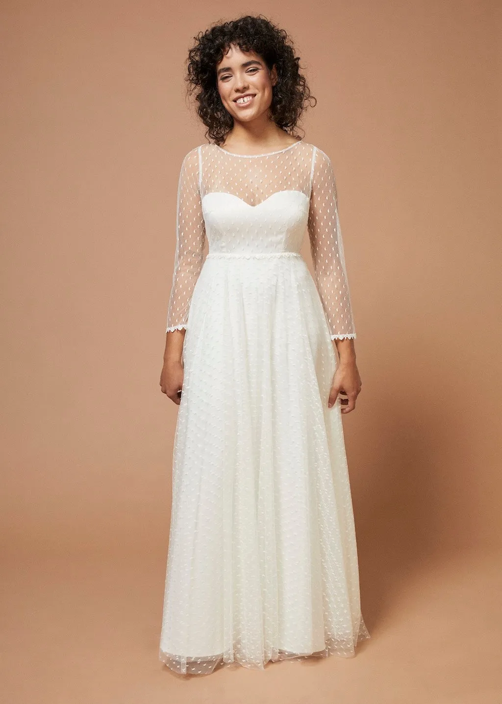 Hymne de l'amour | Lace Bustier Wedding Gown