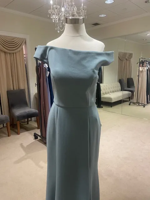 Jenny Yoo "Larson" in Mayan Blue, Size 10