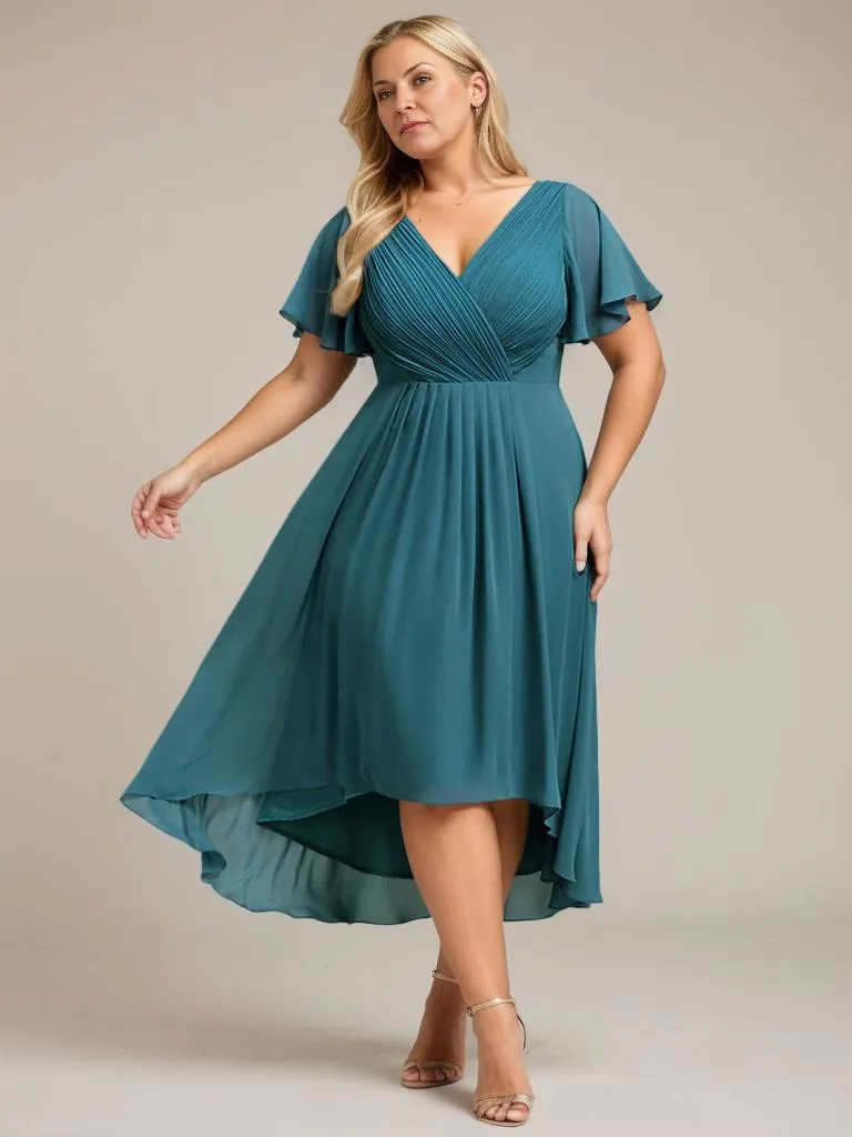 Jerry mother of the bride/groom chiffon dress