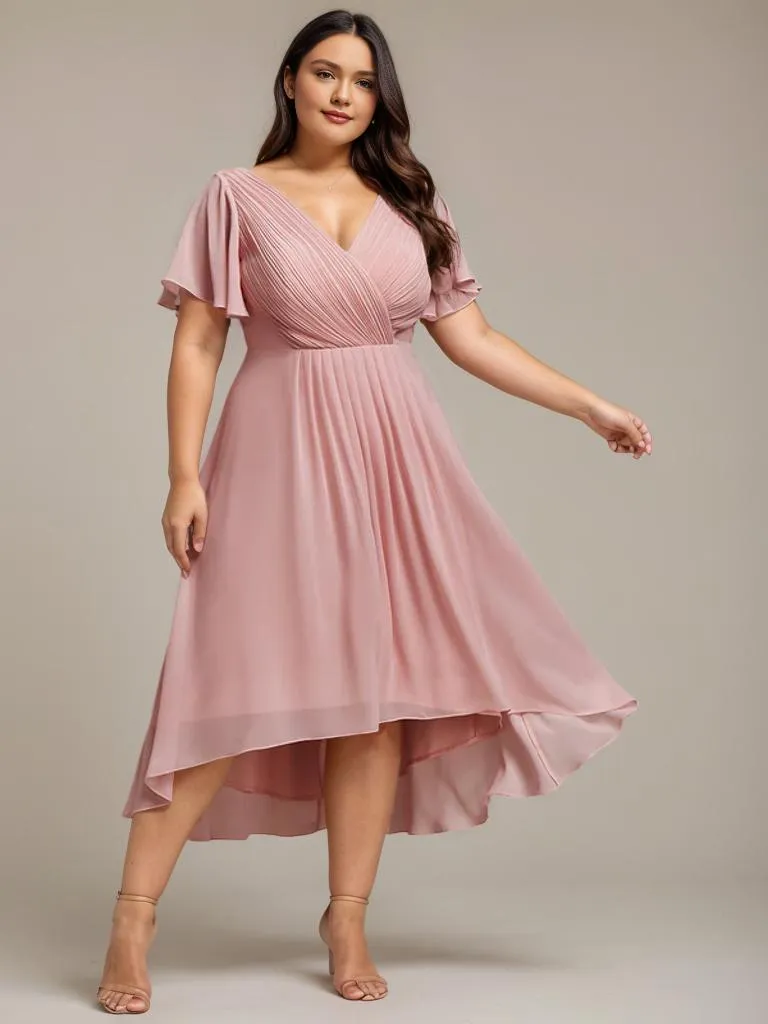Jerry mother of the bride/groom chiffon dress