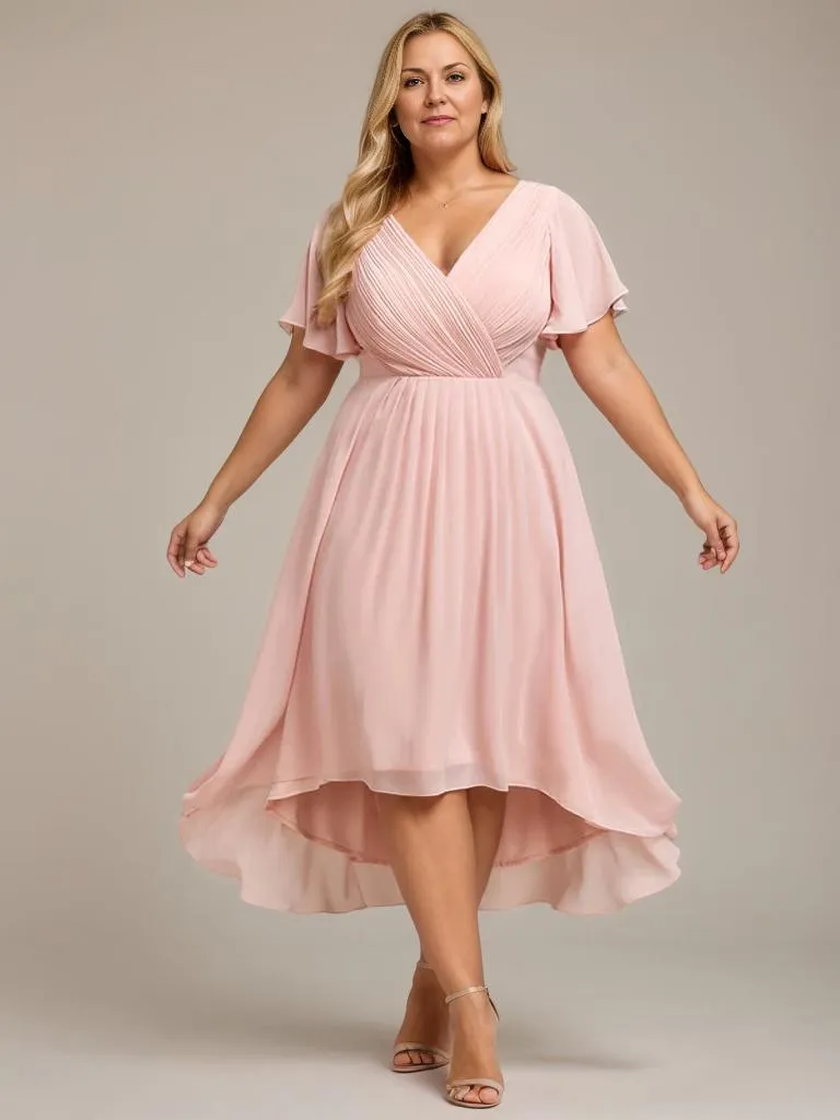 Jerry mother of the bride/groom chiffon dress