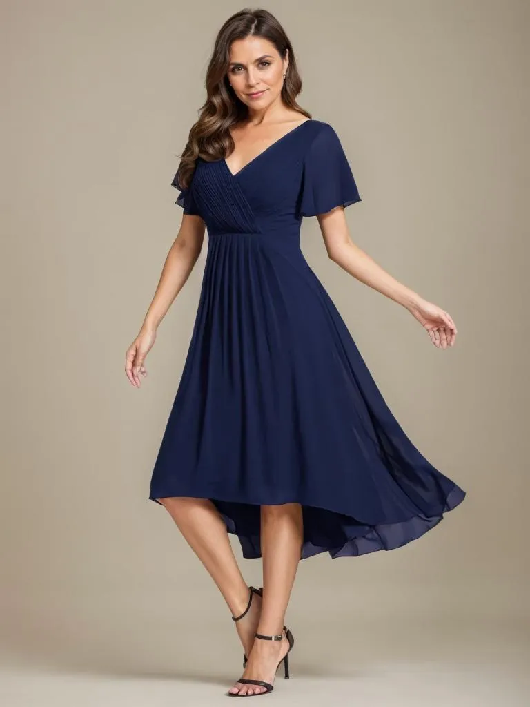 Jerry mother of the bride/groom chiffon dress