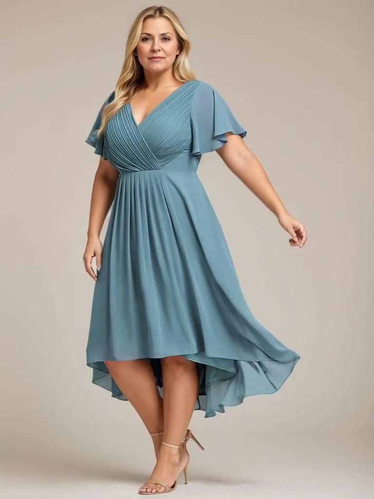 Jerry mother of the bride/groom chiffon dress
