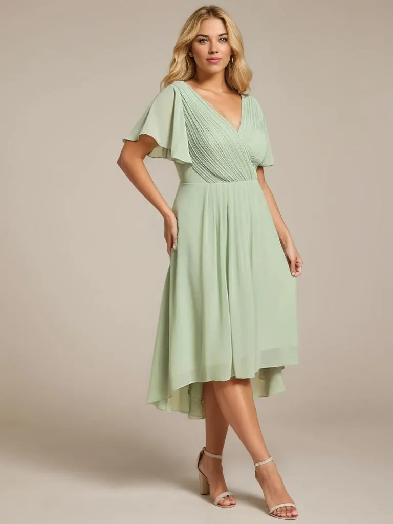 Jerry mother of the bride/groom chiffon dress