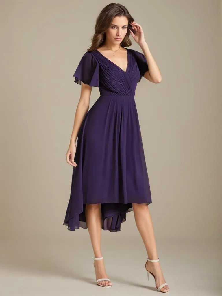 Jerry mother of the bride/groom chiffon dress