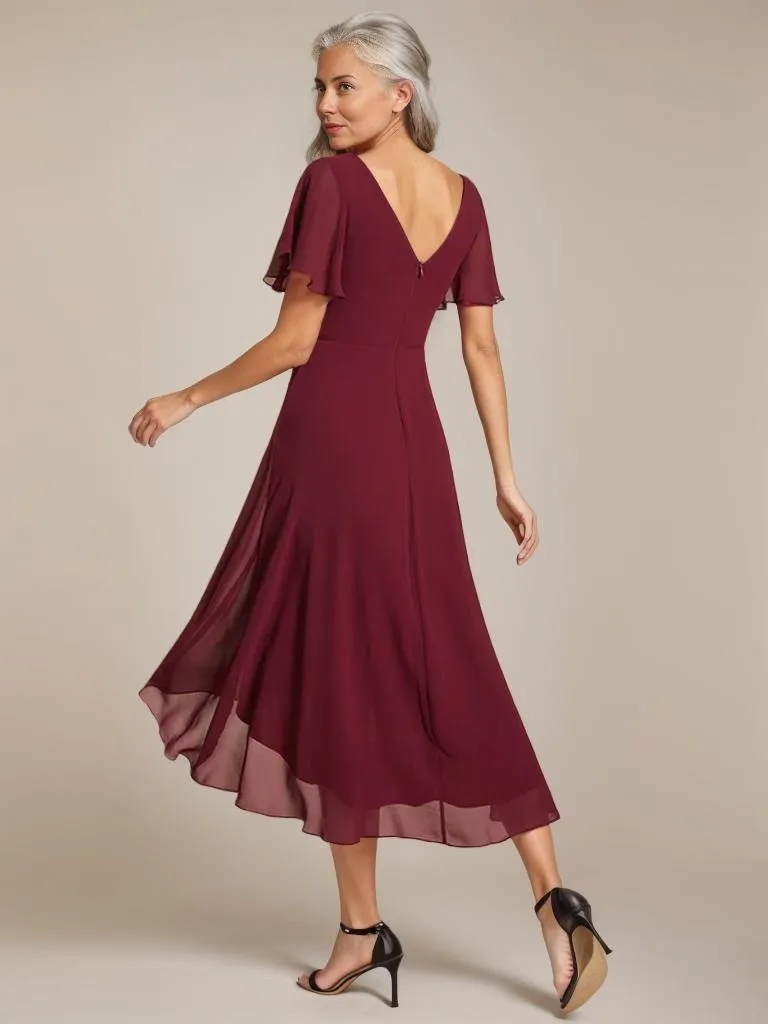 Jerry mother of the bride/groom chiffon dress
