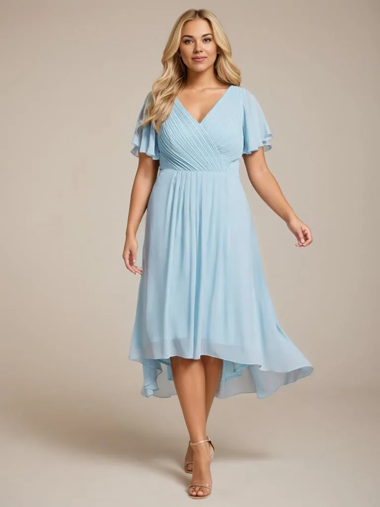 Jerry mother of the bride/groom chiffon dress