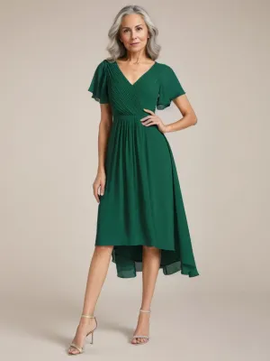 Jerry mother of the bride/groom chiffon dress