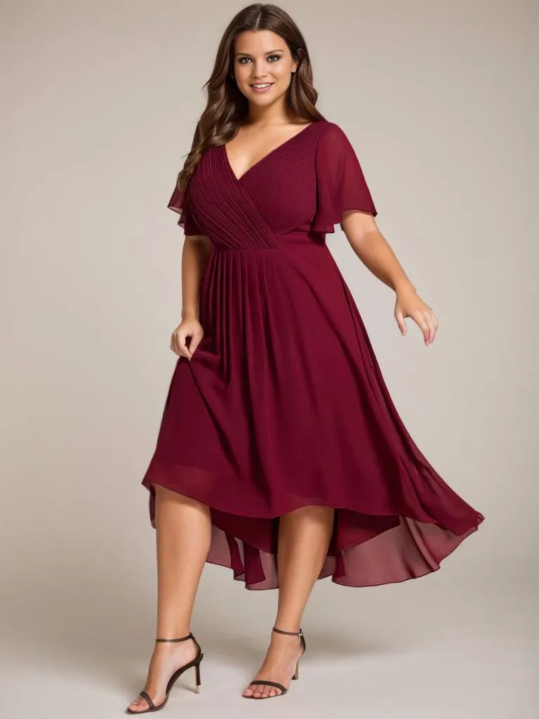 Jerry mother of the bride/groom chiffon dress