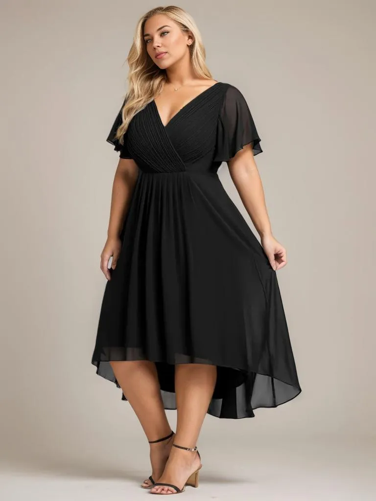 Jerry mother of the bride/groom chiffon dress
