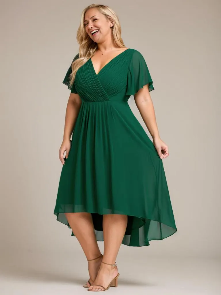 Jerry mother of the bride/groom chiffon dress