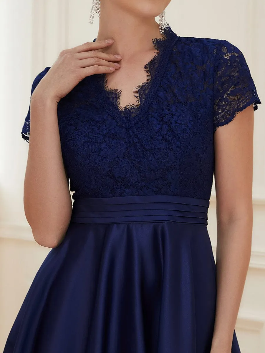 June tea length mother of the bride/groom s14 dress in Navy Express NZ wide