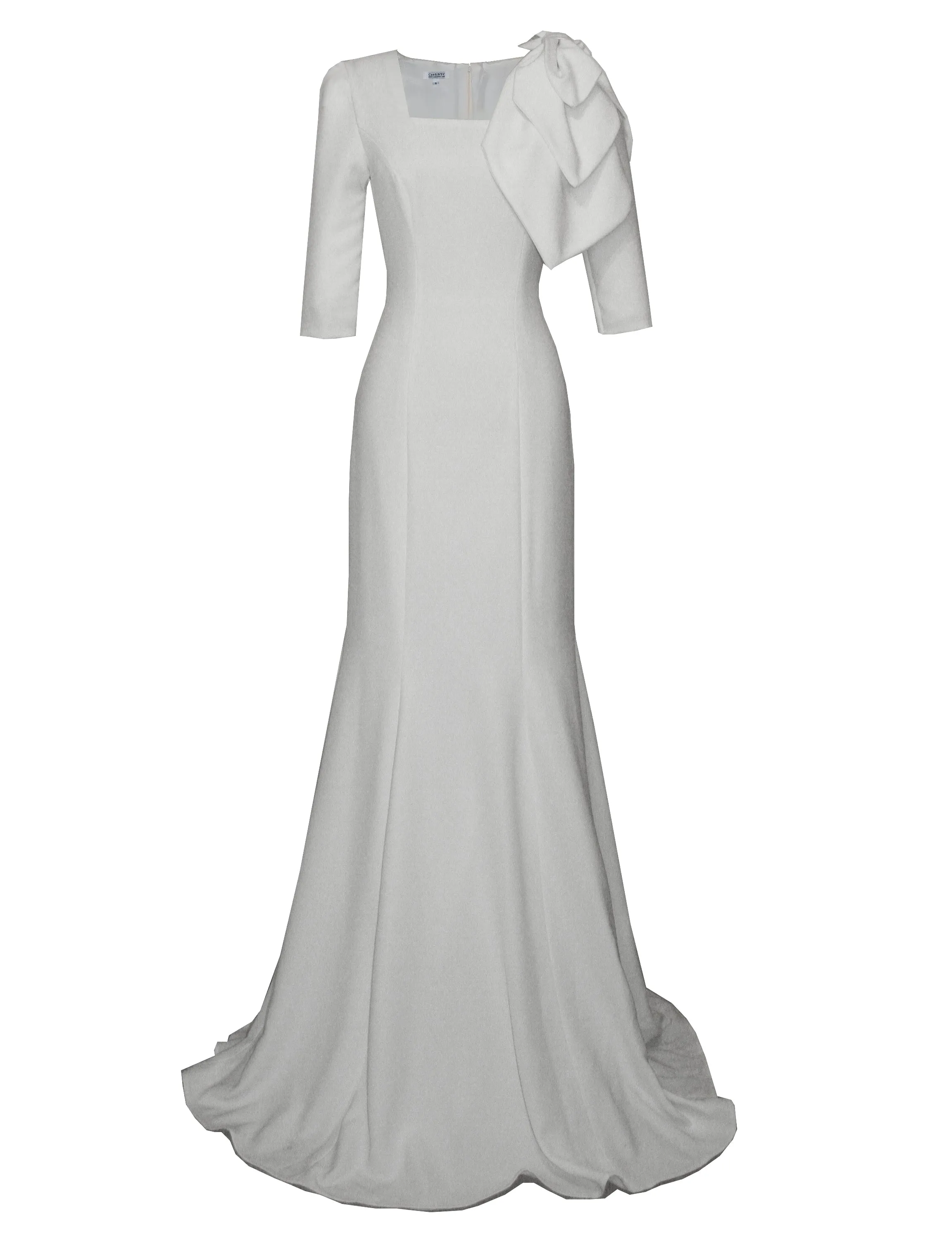 Kassia Gown with Square Neckline