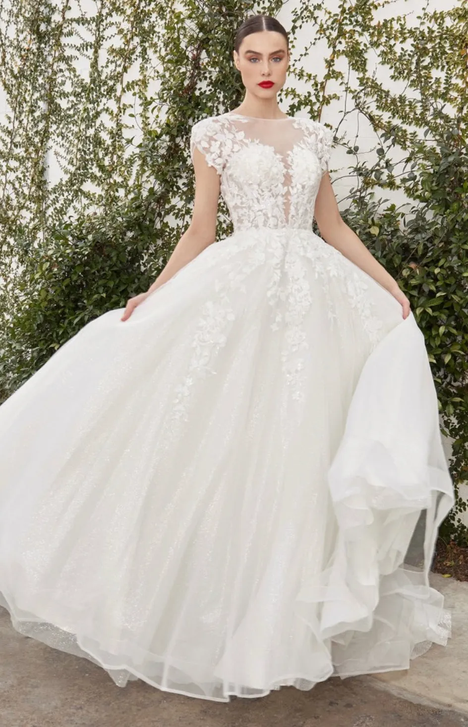 LaDivine by Cinderella Divine A1082W Wedding Gown