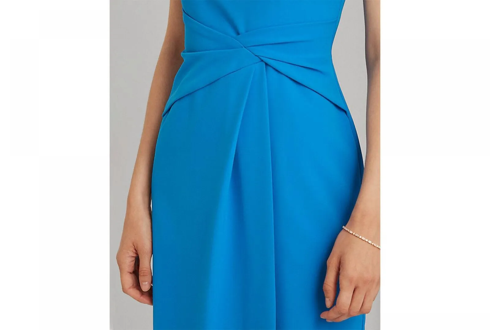 Lauren Ralph Lauren Womens Crepe Off-the-Shoulder Gown 253863508009