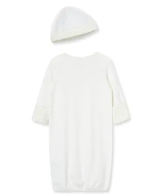 Little Me Giraffe Gown/Hat