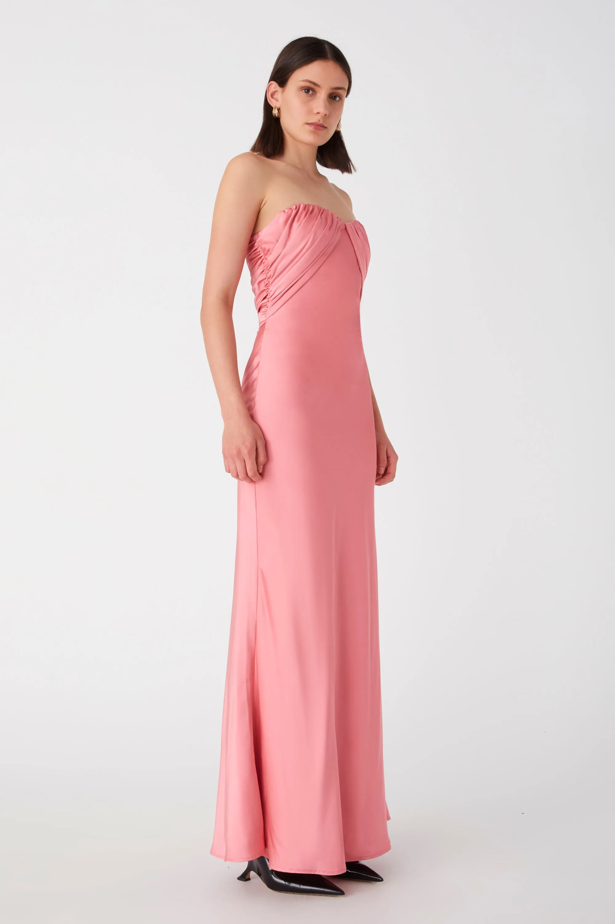 LIVIA SATIN GOWN