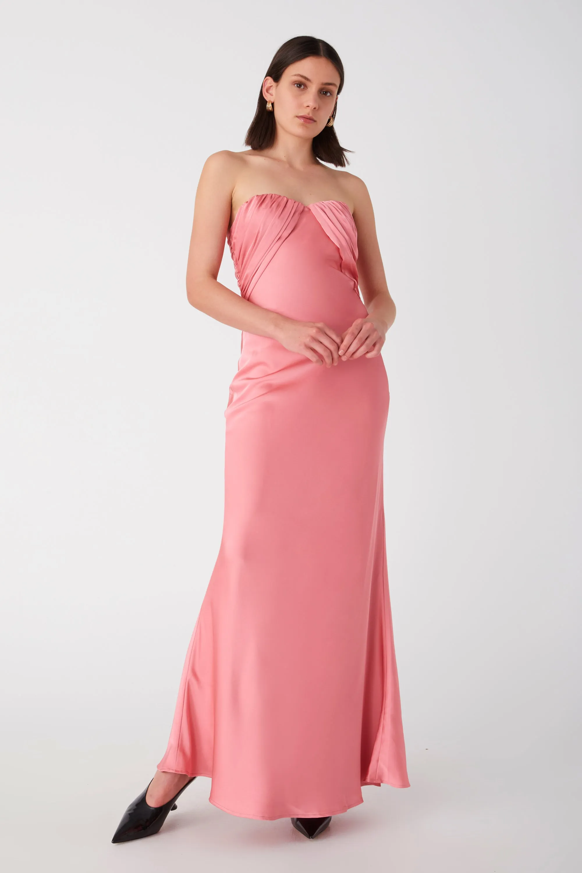 LIVIA SATIN GOWN