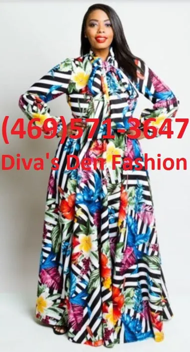 Long Puff Sleeve Dress