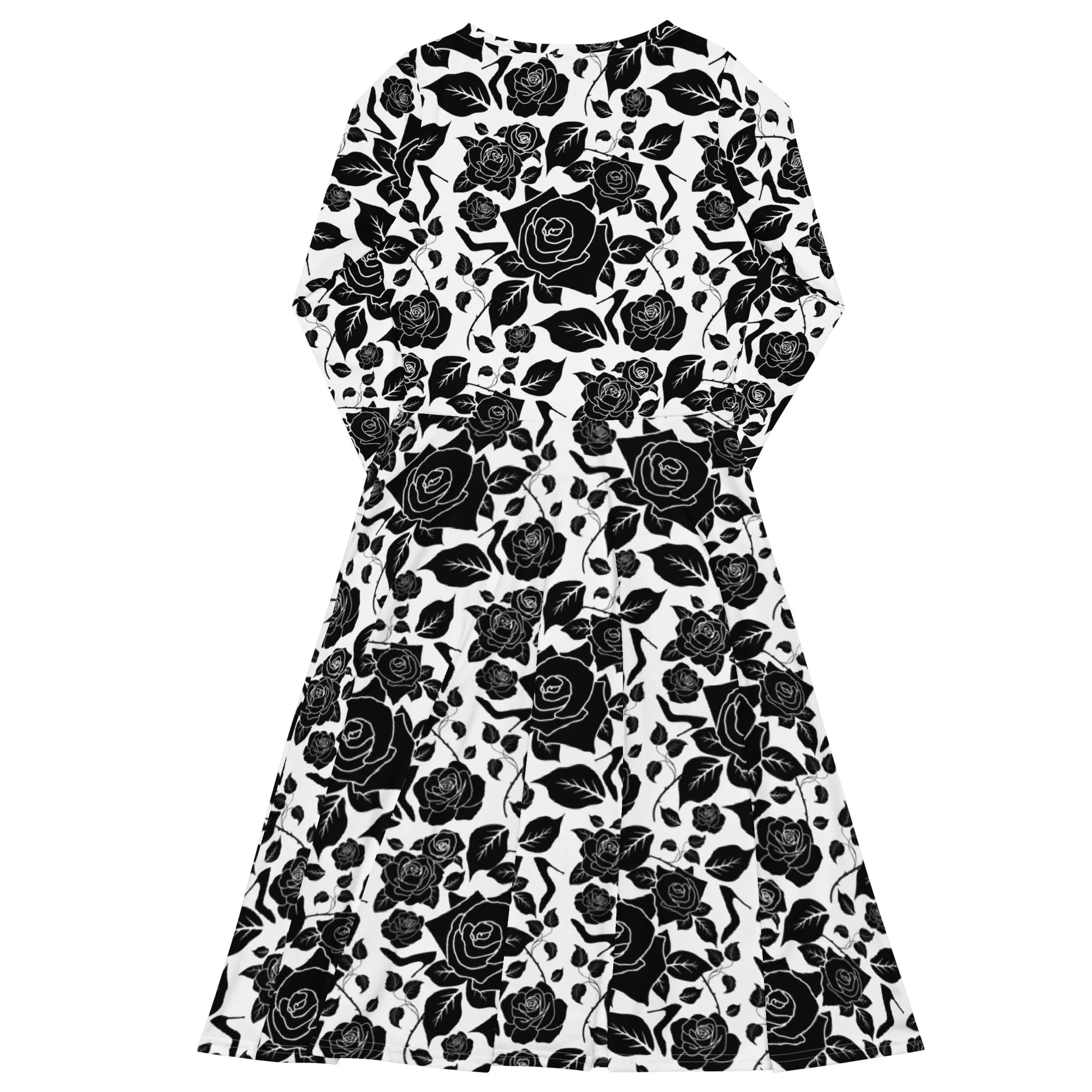 Long sleeve midi dress 'Madame'