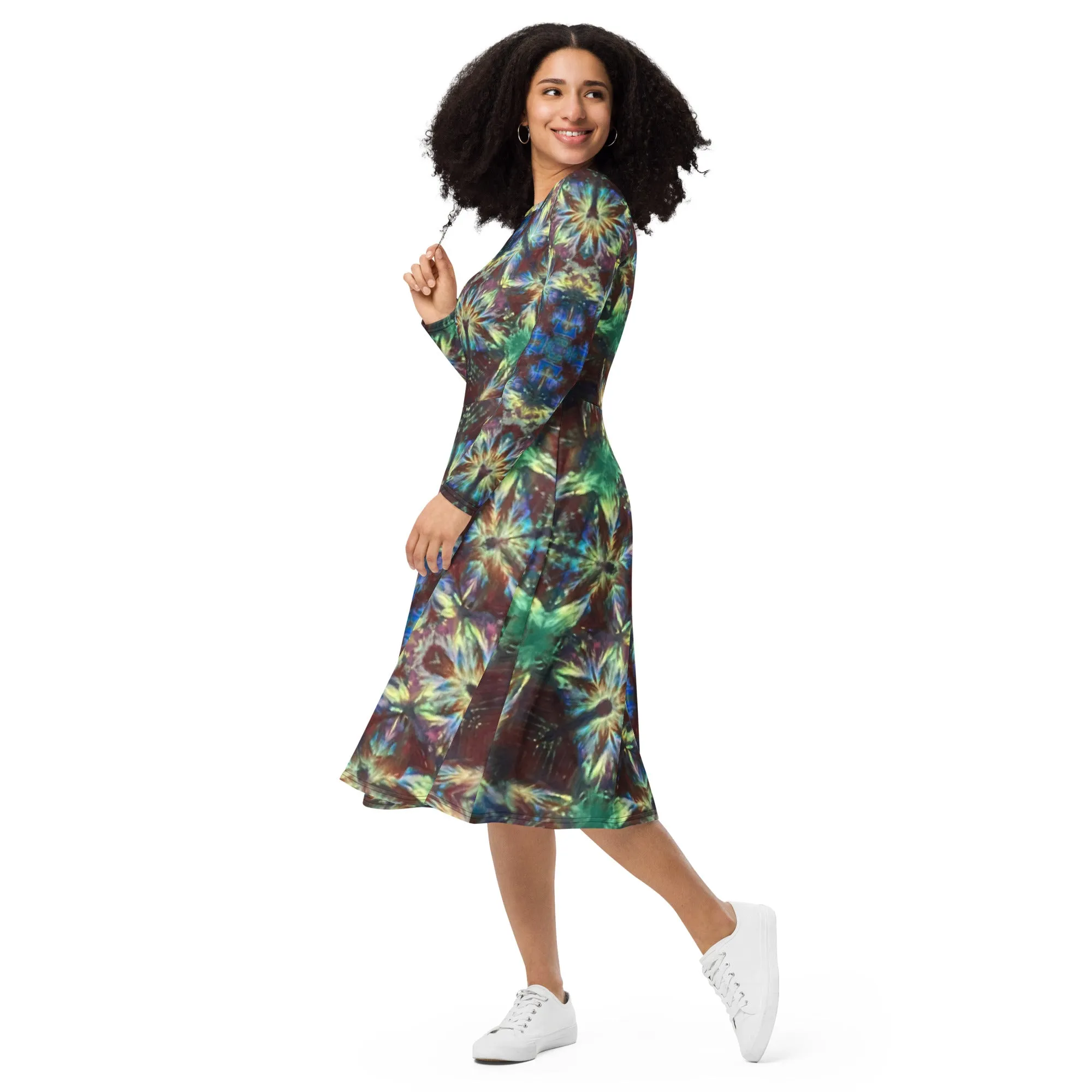 Long Sleeve Midi Dress