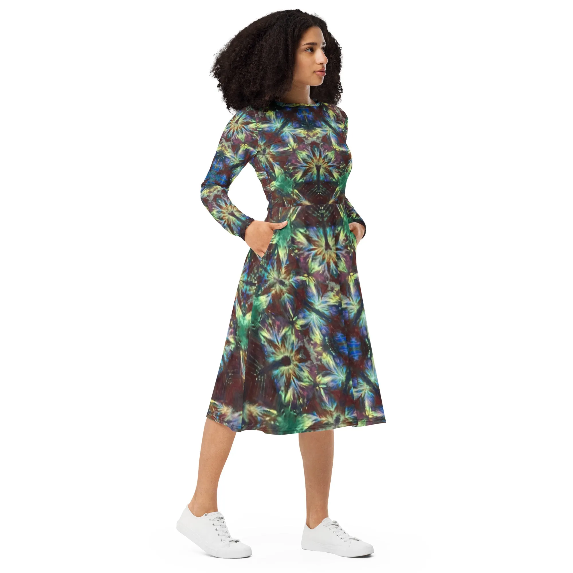 Long Sleeve Midi Dress