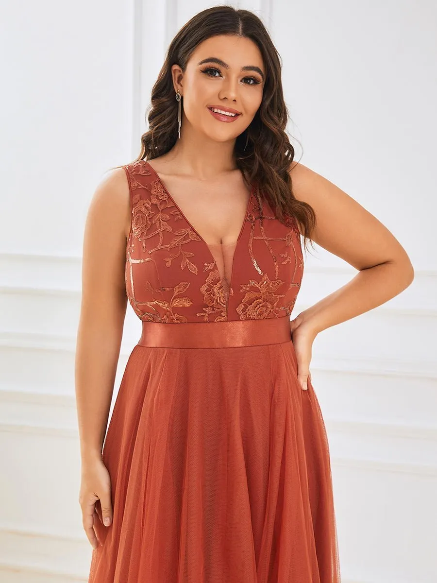 Loretta tulle High Low dress in burnt orange s16 Express NZ wide