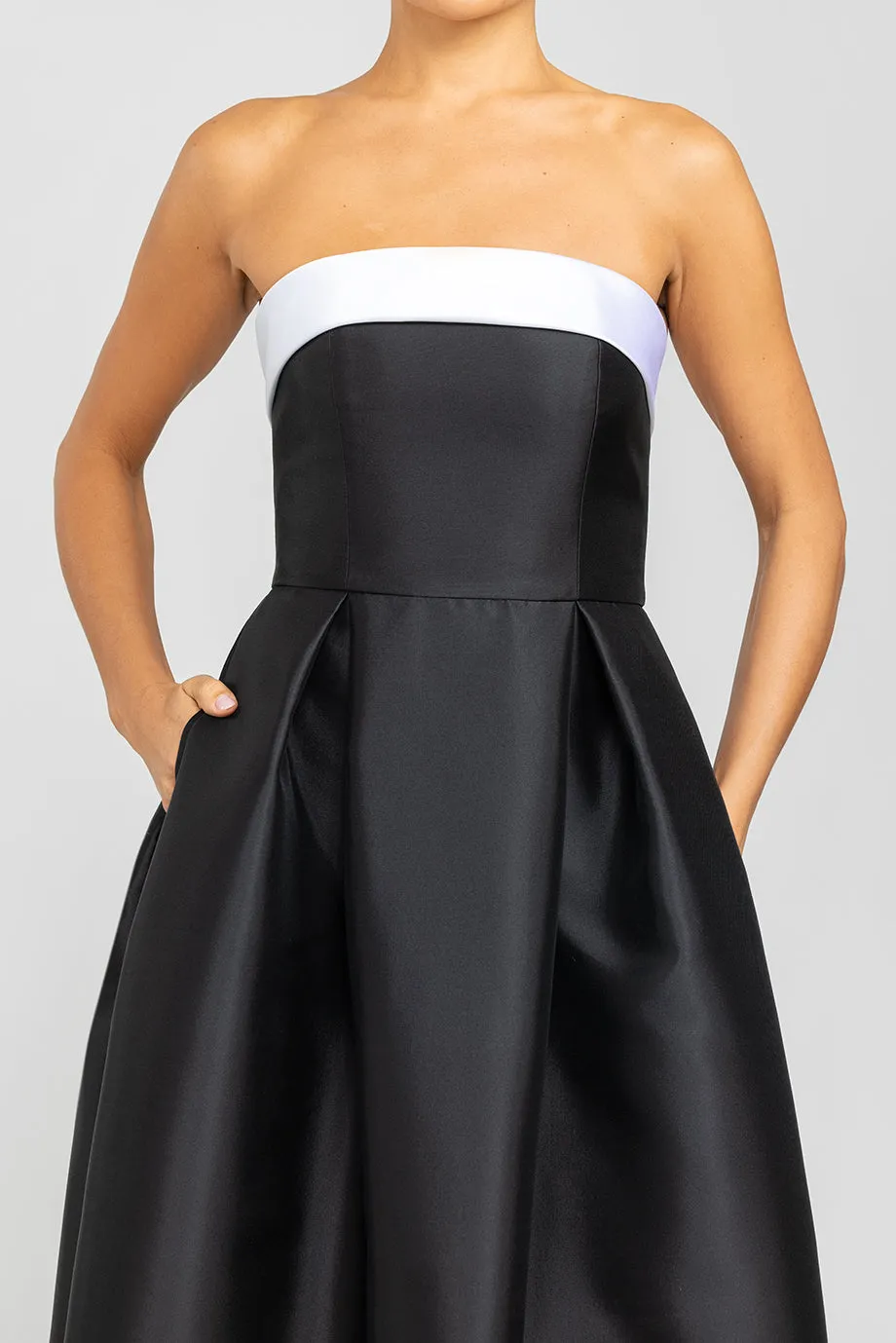 Louise Silk and Wool Ball Gown