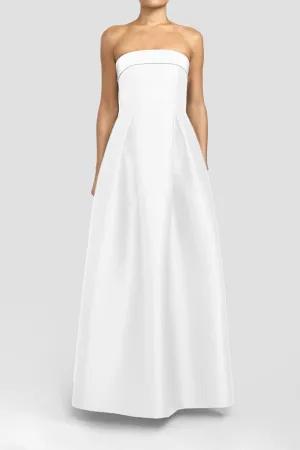 Louise Silk and Wool Ball Gown