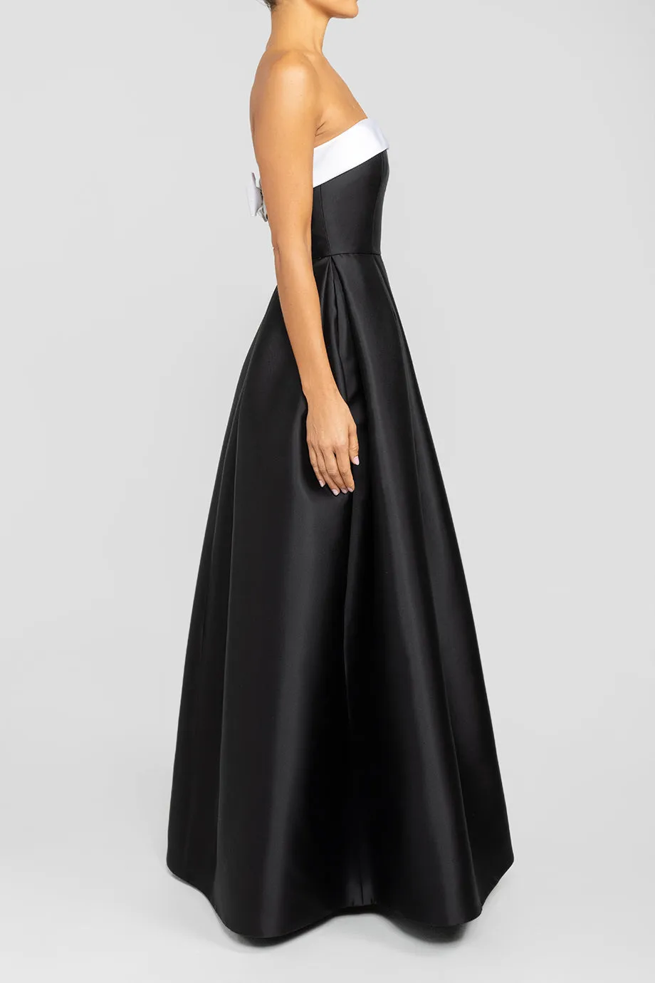 Louise Silk and Wool Ball Gown